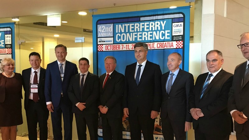 Plenković na Interferryju: Bolja prometna povezanost zadržat će ljude na otocima i osigurati jednak pristup uslugama